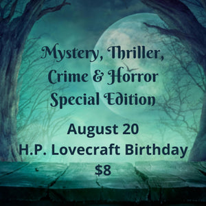 Mystery, Thriller, Crime, and Horror Special Edition - August 20, 2024