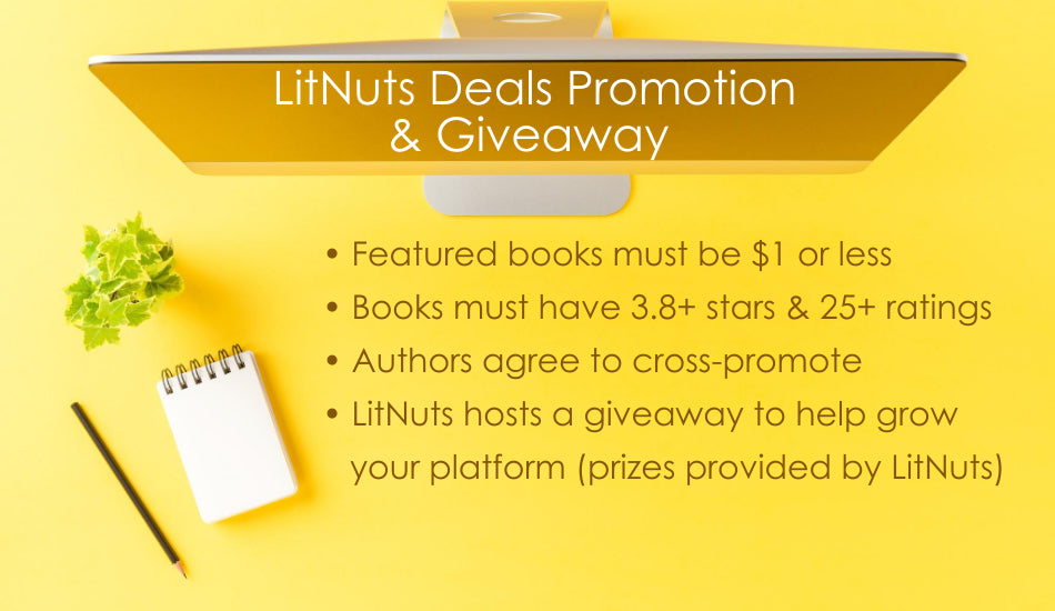 LitNuts Deals Promotion & Giveaway - February 11 2023