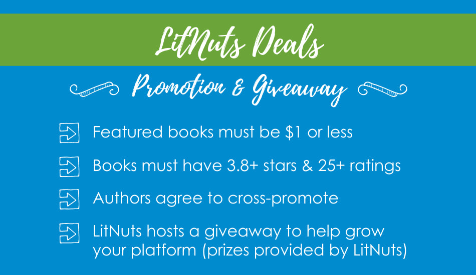 LitNuts Deals Promotion & Giveaway - April 15, 2023
